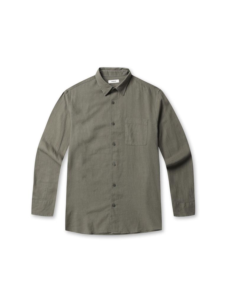 Polhaem Men'S Comfort Linen Long Sleeve Shirt_Phg2Wc1080