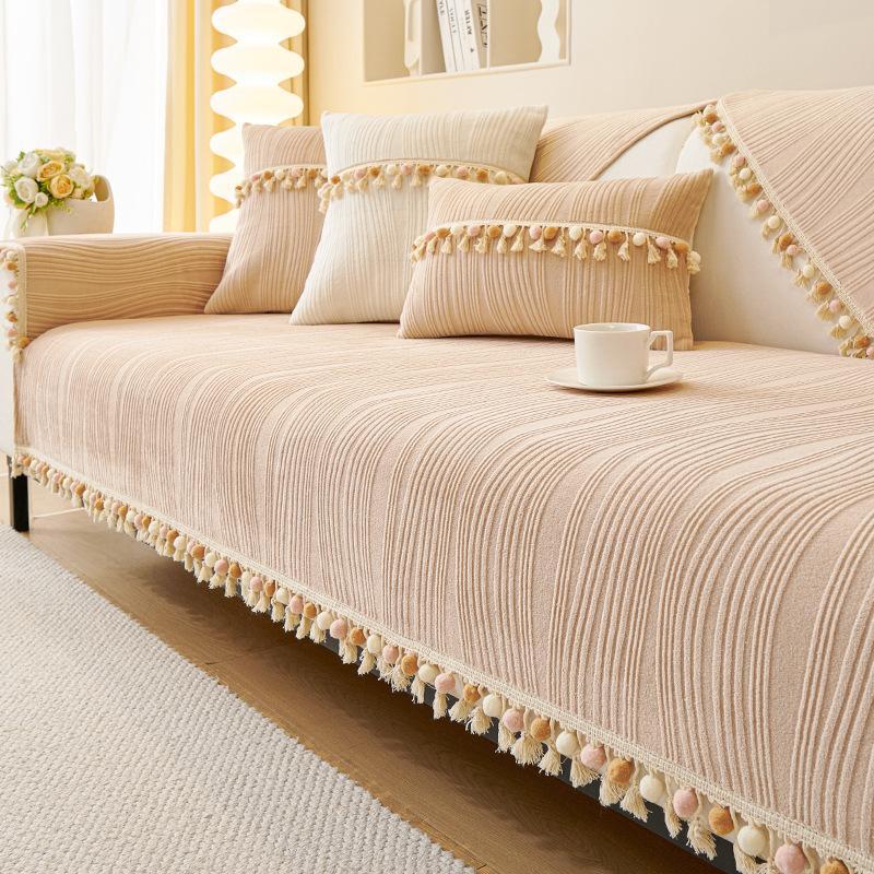 Milk Fleece Sofa Cushion Is Universal In All Seasons  New Sofa Cover Autumn And Winter Simple Modern Cover Cloth Towel Seat Cushion
