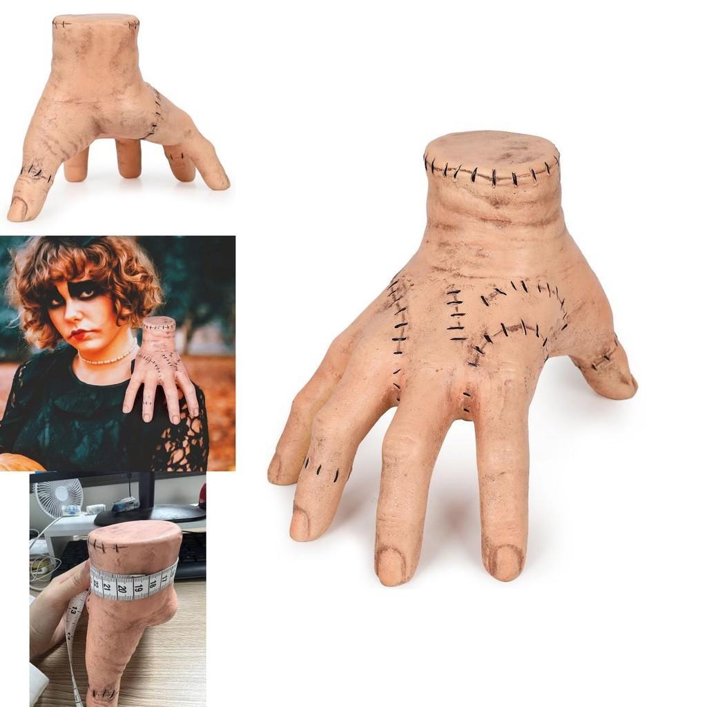 Addams Family Wednesday Hand Figure Latex Decorations Cosplay Fans