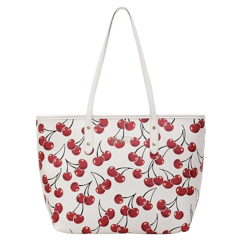 Large Capacity Senior Sense of Modeling Soft and Durable Fashion Exquisite Novel Light Luxury Commuting Slanting Cross Shoulder Handbag Mother Bag