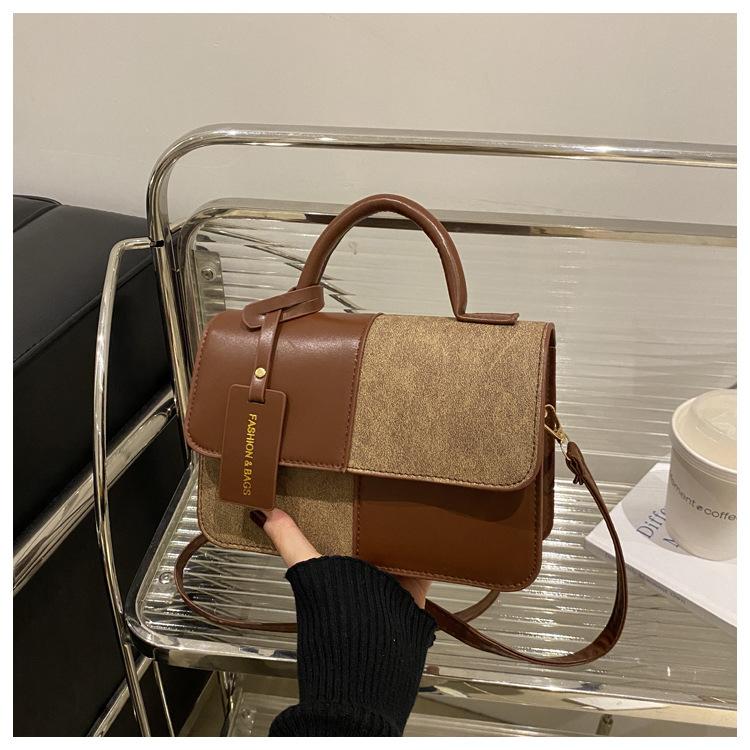 New Women's Niche Fashion Small Square Bag Stylish Mini Handbag Shoulder Crossbody Bag