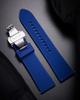 Silicone Rubber Watch 18mm 19mm 20mm 21mm 22mm Rubber Smartwatch Quick Adjustment Tool 8 Colors [BINLUN] Band, 24mm, Strap, Release, Replacement,