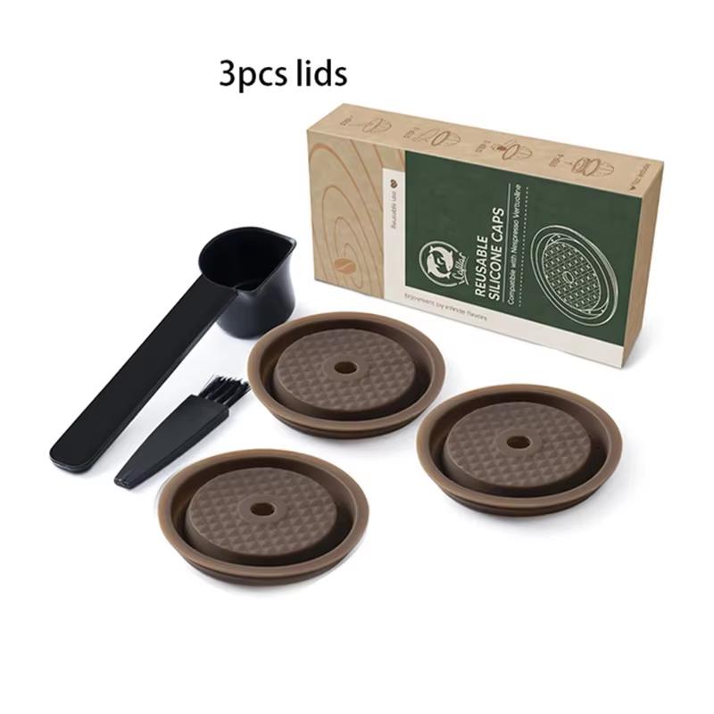 

Багаторазові капсули Nespresso Vertuo Багаторазова кришка для капсули Силіконова кришка Багаторазові капсули Nespresso для Nespresso Vertuoline & Vertuo