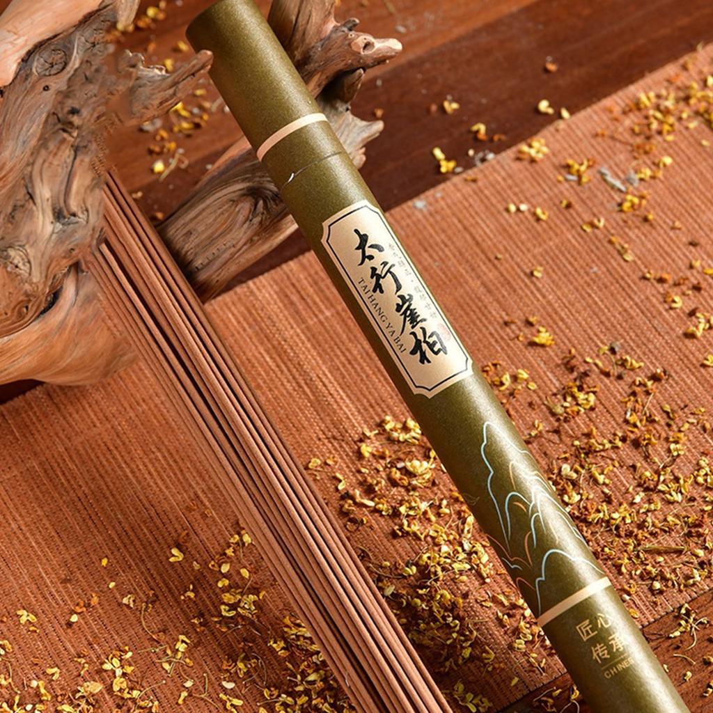 11 Sets Incense Sticks Natural Herbs Wormwood Incense Repellent Sticks for Night Sleeping