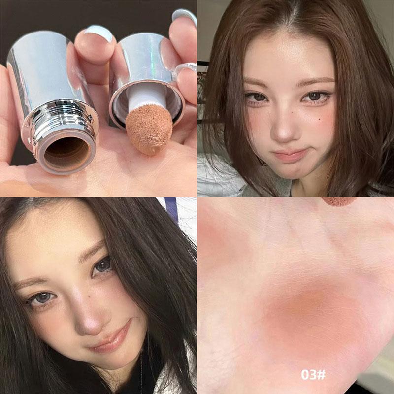 

Бархатные жидкие румяна матовые румяна с губкой натуральные стойкие осветляют контур лица румяна тинт для макияжа A-3