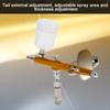 0.3mm Painting Airbrush Gun Mini Set Tail External Adjustment DIY Spray Tool 20CC/40CC Gold
