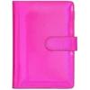 Laser Glitter Macaroon A6/A5 PU Leather DIY Binder Notebook Cover Diary Agenda Planner Paper Cover School Stationery