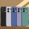 For Cover Xiaomi Poco X6 5G Case For Poco X6 Pro 5G Capas Liquid Silicone Shockproof Armor Bumper Back TPU Soft Fundas Poco X6