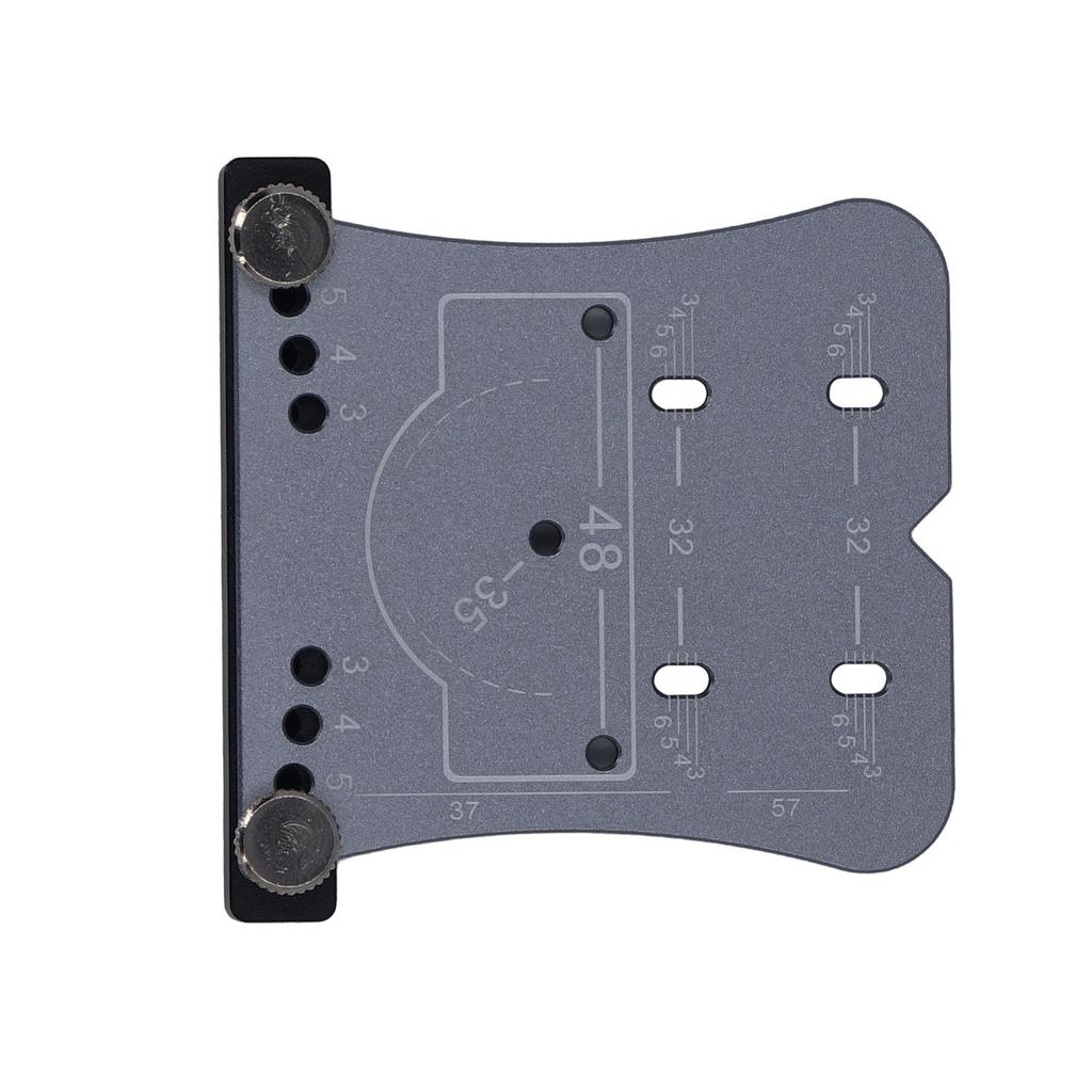 35mm Scharnierbohrlehre Aluminiumlegierung Bohrschablone Holzbearbeitung Stanzlokalisierer für Schrank