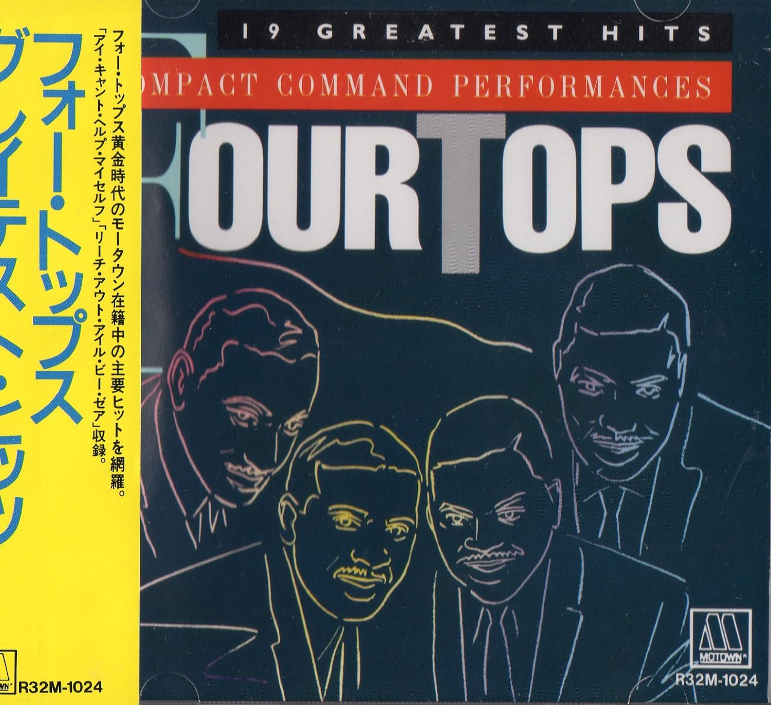 

CD FOUR TOPS - Four Tops Greatest Hits BVCM122 Япония Соул/Фанк Б/У