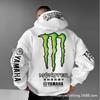 3D Demon Anime Graphic Hoodie Loose Fit Long Sleeve Pullover Teens