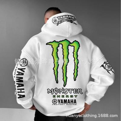 3D Demon Anime Graphic Hoodie Loose Fit Long Sleeve Pullover Teens