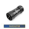 WEIPU SA28 SA2810/P Waterproof Electric Power Male Plug  Aviation Connector Solder M28 2 3 4 7 8 9 10 12 16 17 20 24 26 35 Pin