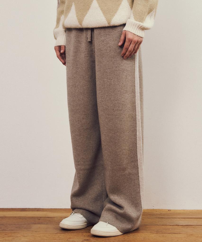 Wednesday Oasis Always Track Symbol Wool Knit Pants 4 Colors