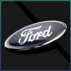 Bil Bakre Bagageutrymme Logotyp Emblem Klistermärke 11,5x4,5cm Ersättning för Ford Ranger Escape Mondeo Fusion Fiesta Kuga Edge Focus Mustang Biltillbehör