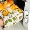 2Pcs Insulated Gloves Heat Resistant Oven Mitts with Hanging Loop Kitchen Gloves for Carrying Casseroles Microwave Bowls Baking Sheets Pot Holders