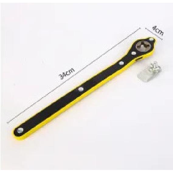 1PC Car Jack Labor Saving Wrench Vehicle Ratchet Wrench Labor Saving Crank Handle Scissor Jack Tire Changing Tool