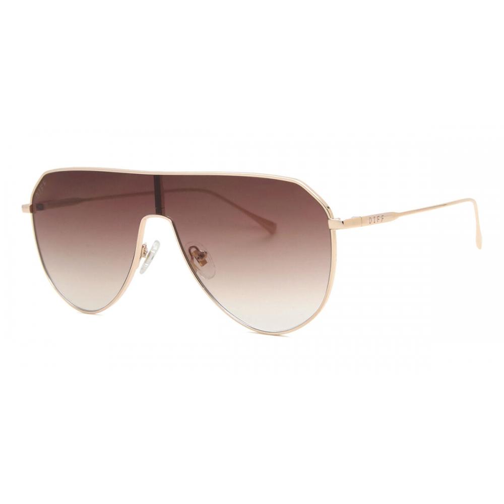 Diff Dash Shield De01 0662 Gdbgn Women Sunglasses