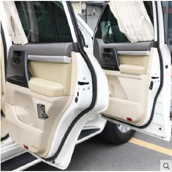 Microfiber Door Panel Armrest Leather Protective Cover For Toyota Land Cruiser 200 2008 2009 2010 2011 2012 - car interior