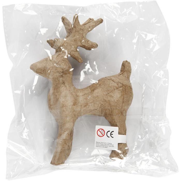 Renne en papier mâché - Marron - Objets décoratifs - Intérieur - Mixte