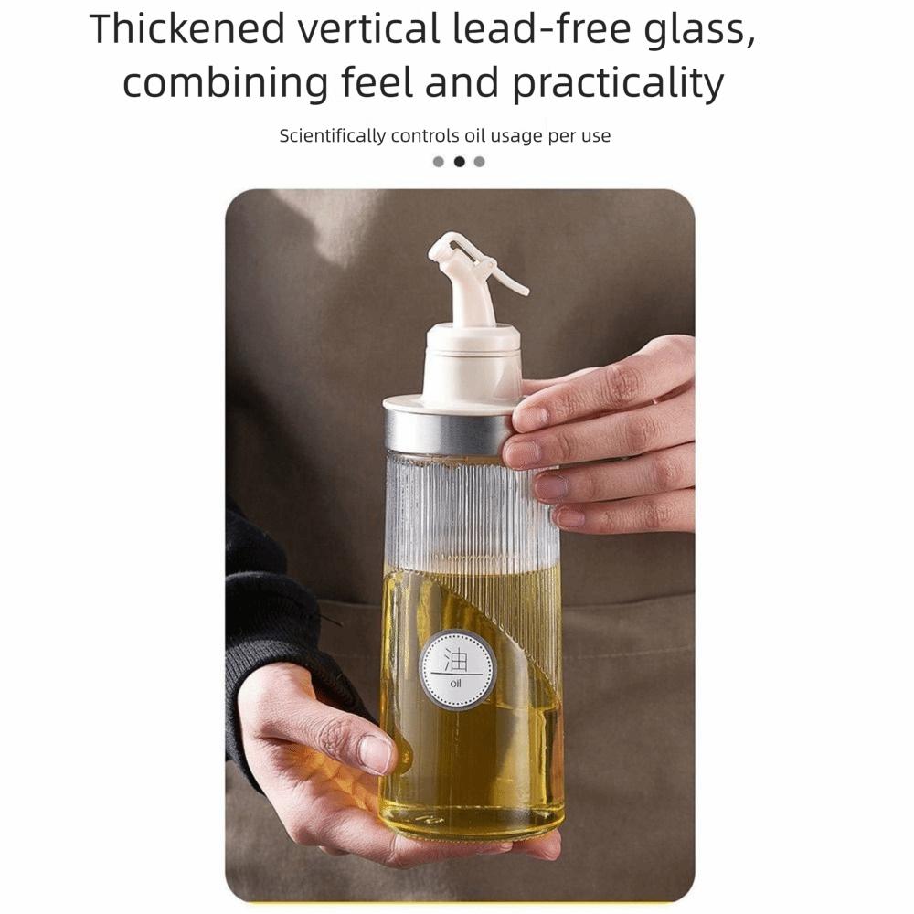 Leak Proof Cooking Oil Pot No-drip Pourers Olive Oil Dispenser Liquid Seasoning Bottle  Restaurant