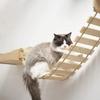 Cat Wall Shelf Set Wall-mounted Cat Furniture Satisfies cats' needs for sleeping, playing, climbing