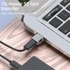 USB3.1 To Type C Adapter Aluminum Alloy Shell USB Male To Type C Female Converter 10Gbps Data Transfer & Fast Charging