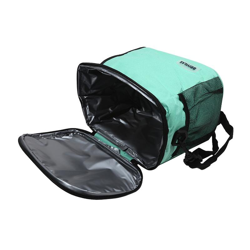 Large Capacity Camping Picnic Bag Waterproof Lunch Box Bag Simple Square Outdoor Portable Crossbody Insulation Bag