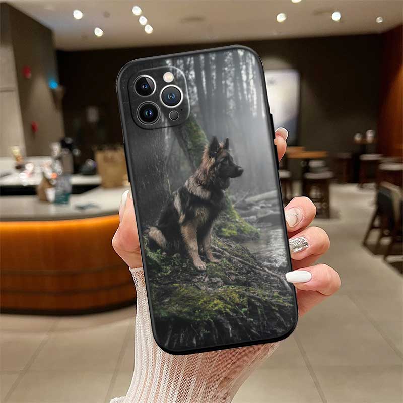 NH30 German Shepherd Dog New High-End Shell Phone Case for OPPO A3 Pro A72 A74 A76 A77 A77S A78 A79 A94 A95 A18 A40M A58