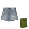 Previous Season Eco-washed Denim Shorts 638061-XDBPH-4452
