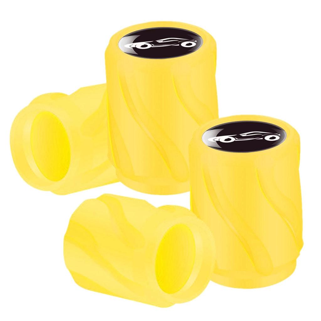 Glow Car Tire Valve Cap, Car Tire Cap Light Up,Tire Valve Stem Caps -