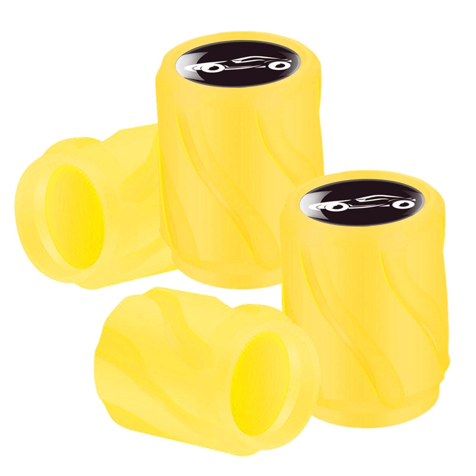 

Світловідбивна ковпачок штока вентиля шини, Світловідбивна ковпачок вентиля шини - Шина See description жовтий