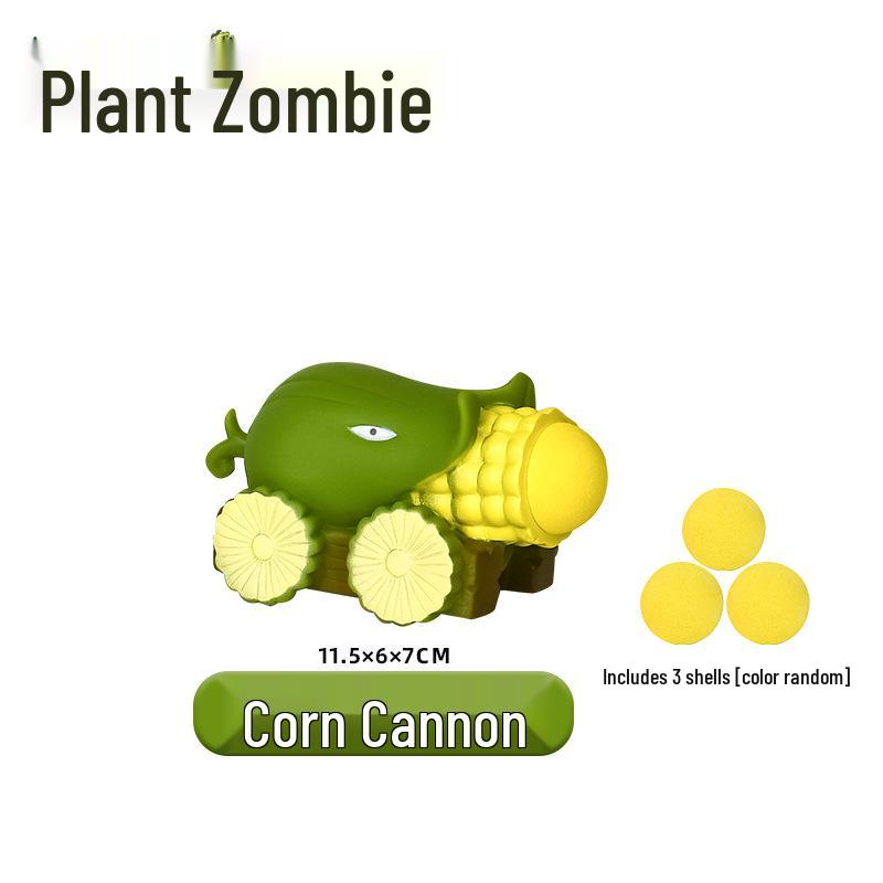 Plants vs. Zombies Toy Set: Machine Bug, Football Gun, Pea Pod, Carnivorous Plant Models