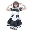 Cosplay around the world, black and white chocolate maid dress princess dress game costume