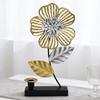 Modern Iron Flower Carving Taper Candle Holders Elegant Metal Candlestick Stand for Table Centerpieces Decoration Gift