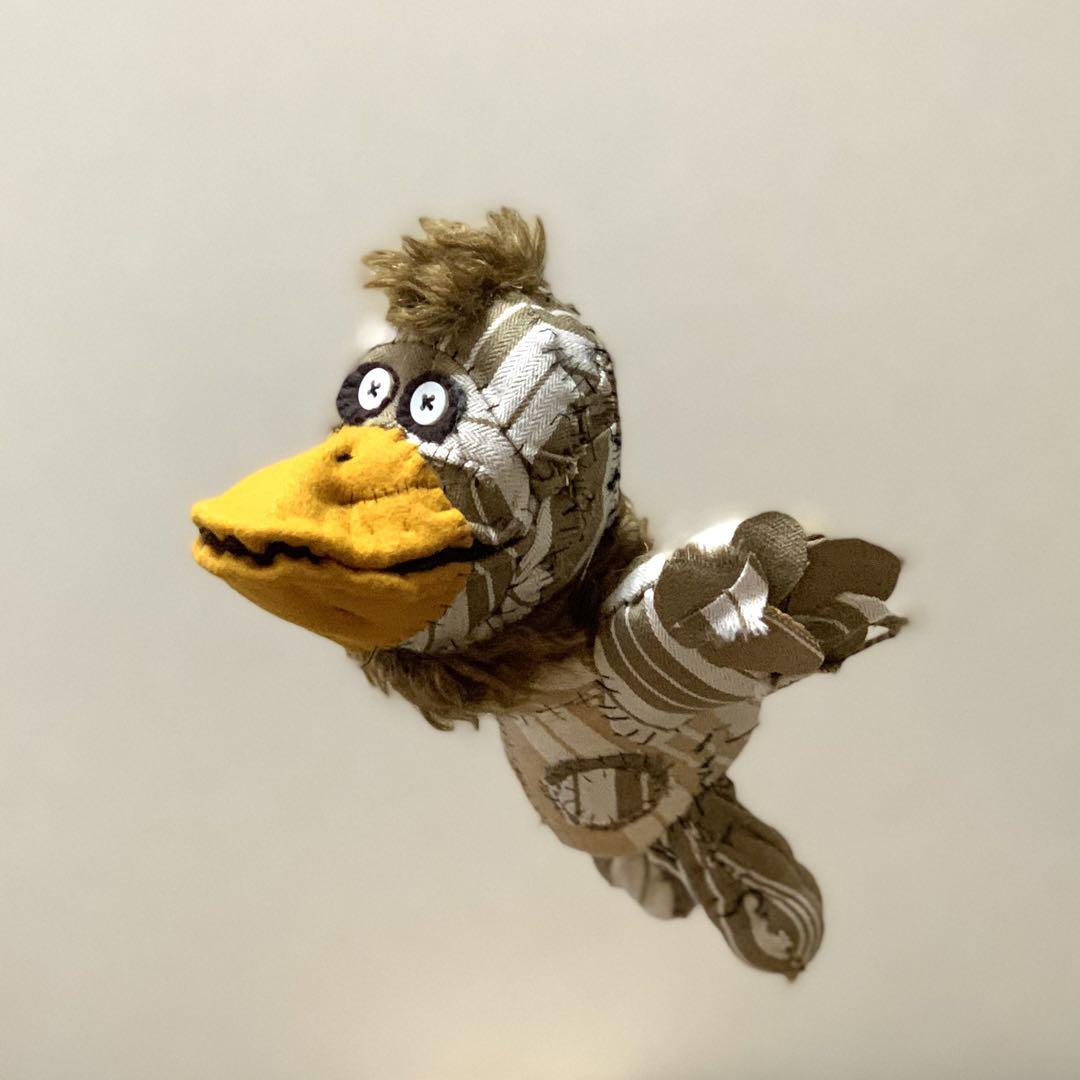 

[USED] One of a kind!! Duck stuffed animal antique art interior