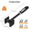 A25F-For Tenderizing Tool- Meat Tenderizer, Dual-Side Meat Mallet, Heavy Duty Solid Meat Hammer Pounder For Steak, Pork& Beef