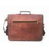 Goat Leather Bag Laptop Brown Messenger Genuine Vintage Satchel Men's Real New