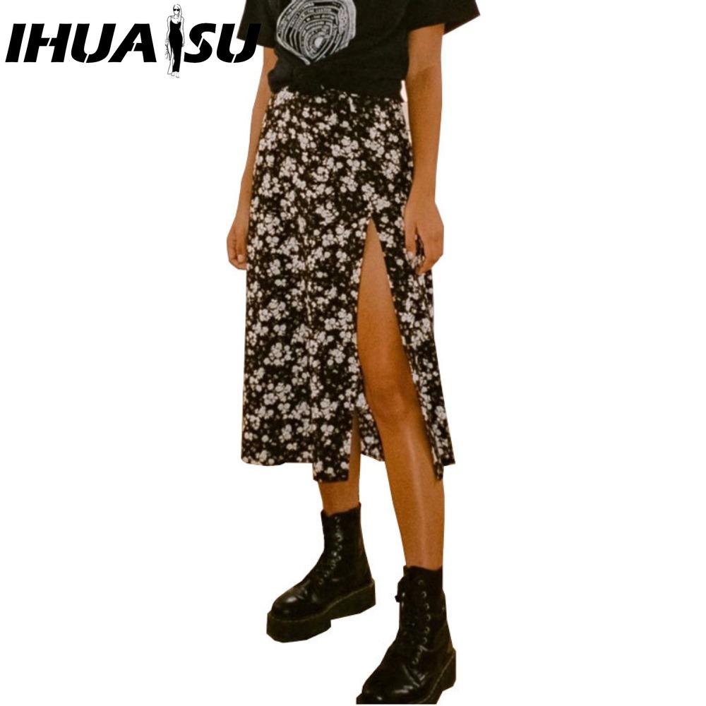 

IHUASU Женская Модная Повседневная Летняя Весенняя Юбка S