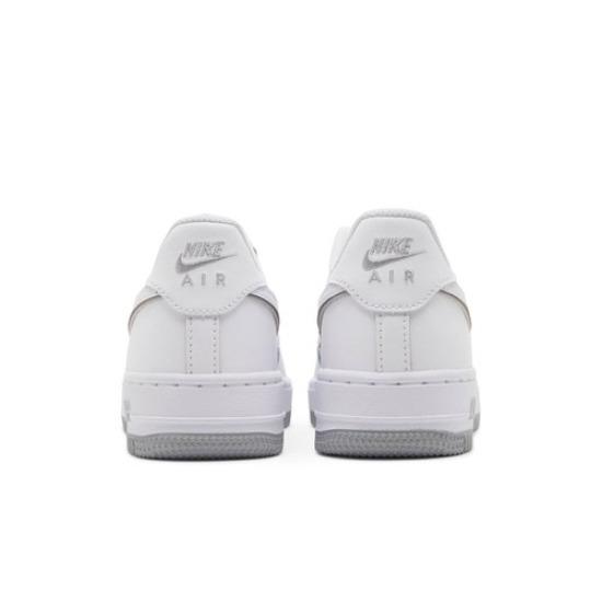Nike Air Force 1 GS 'White Wolf Grey' DX5805-100 Kids Shoes