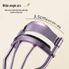 Stainless Steel Eyelash Curler - Natural Sunflower Design, No Pinch