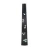 4/4 Size Violin Fingerboard Natural Ebony Wood Violin Finger Plate Fingerboard