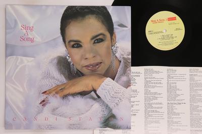 LP Record CANDI STATON - Sing A Song BRI2001 BERACAH 1986 US Soul/Funk Used