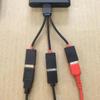 1 In 3 Out USB HUB Car Usb Splitter Cable Multifunction Adapter Cord Charging Cable For iPhone Android Phone For Xiaomi Samsung