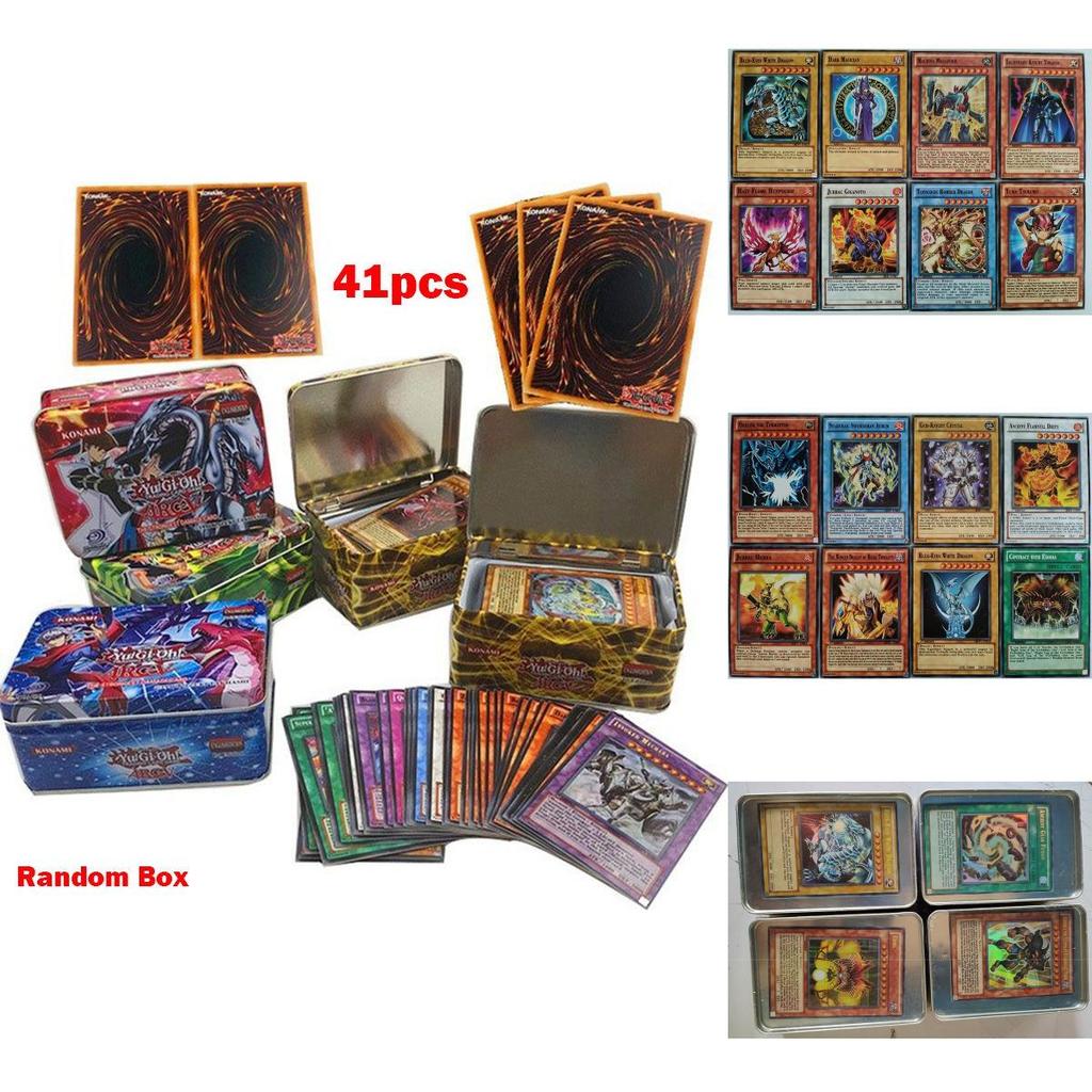 Vibrant Iron Box Yugioh Game Playing Cards For Family Fun And Collectors