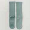 Yoga Socks, Women's Mid-calf Socks, Professional Fitness Pilates Socks, Silicone Anti-slip Sports Long Socks, Sweat-absorbing Cotton Socks