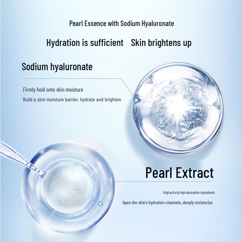 OSM Pearl Sodium Hyaluronate Hydrating & Brightening Face Mask