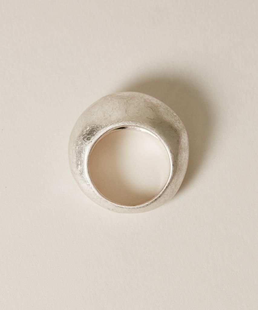 Novice Tokyo Vintage Chunky Disc Ring / Silver