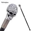 Weißer Harz Wolken Totenkopf Kopf Gehstöcke Mode Stock Dekorative Stock Halloween für Cosplay Partys, für Cosplay & Party 93cm