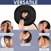 Ear Piercing Pillow Round Donut Shape Pillow Soft PP Cotton Filling Comfortable Side Sleeper Ear Guard Pillow for Travel Office